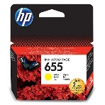 Картридж струйный HP 655 CZ112AE желтый для HP DJ IA 3525/4615/4625/5525/6525 (600 стр.), фото 1