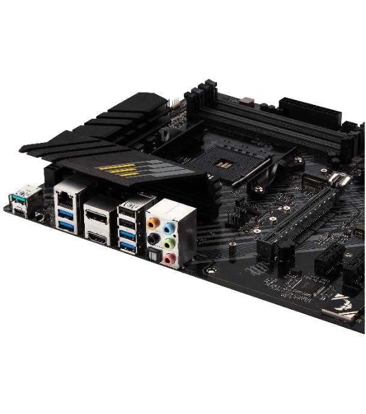 Материнская плата ASUS TUF GAMING B550-PLUS, AM4, AMD B550, 4xDDR4, 6xSATA, 2xM.2, 1xPCIe 4.0 x16, 1xPCIe 3.0 x16, 3xPCIe x1, 1xHDMI, 1xDP, 1x 2.5Gb LAN, 4xUSB-A 3.2 Gen 1, 1xUSB-A 3.2 Gen 2, 2xUSB-A 2.0, 1xUSB-C 3.2 Gen 2, 5x3.5 мм, 7.1, ATX