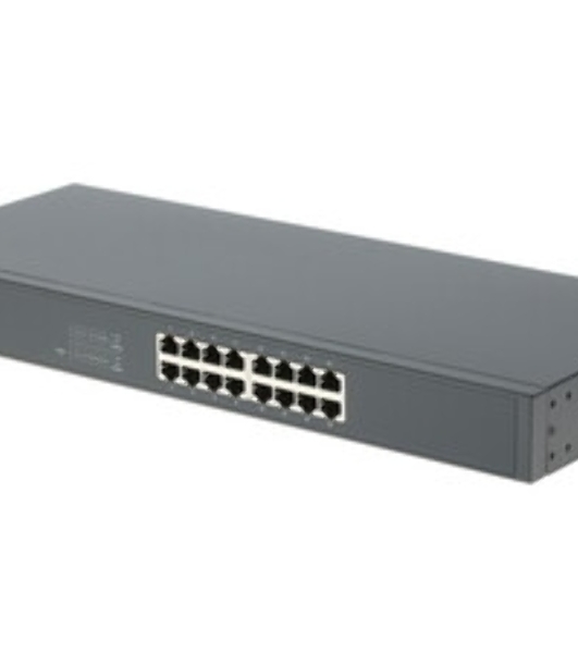 Коммутатор TP-Link SMB TL-SG1016 Коммутатор 16-port Gigabit Switch, 1U 19-inch rack-mountable steel case