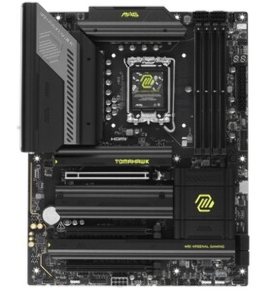 Материнская плата MSI MAG Z890 TOMAHAWK WIFI, LGA 1851, Intel Z890, 4xDDR5, 4xSATA, 4xM.2, 1xPCIe 5.0 x16, 2xPCIe 4.0 x4, 1xHDMI, 2xUSB-C Thunderbolt 4, 1xUSB-C 3.2 Gen 2, 3xUSB-A 3.2 Gen 2, 4xUSB-A 3.2 Gen 1, 1x 5Gb LAN, 2x3.5 мм, 7.1, ATX