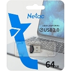 Флешка USB Netac UM81 (NT03UM81N-064G-20BK), 64Gb, USB 2.0, R/W 30/10, черный/красный, фото9