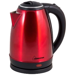 Чайник электрический Homestar HS-1010 красный, 1,8л, 1500Вт (в уп. 12 шт)