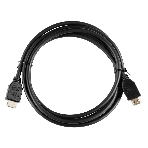 Кабель аудио-видео Buro HDMI (m)/HDMI (m) 2м. черный, фото2