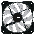 Вентилятор для корпуса Digma DFAN-FRGb2 черный, 120 мм, 1200 об/мин, 23 дБ, 4 pin, фото5