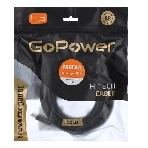 Кабель GoPower HDMI (M)-HDMI (M) 5.0M 00-00027307 черный, фото 1
