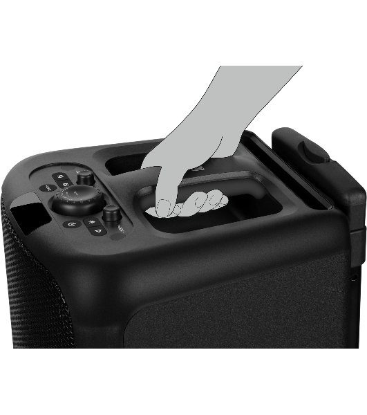 Колонка портативная SVEN АС PS-1000 черный 160W 1.0 BT/3.5Jack 8000mAh