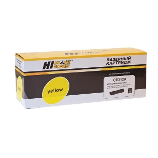 Расходные материалы Hi-Black CE312A Картридж Hi-Black для HP CLJ CP1025/CP1025nw/Canon LBP-7010C/7018C, Y 1 K с чипом      