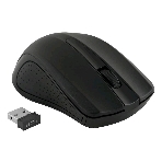 Мышь беспроводная Oklick 485MW черный, 1200 dpi, радиоканал, USB, кнопки - 3, фото4