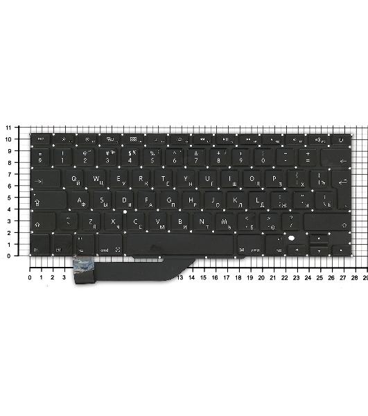 Клавиатура для ноутбука MacBook Pro A1398 большой Enter