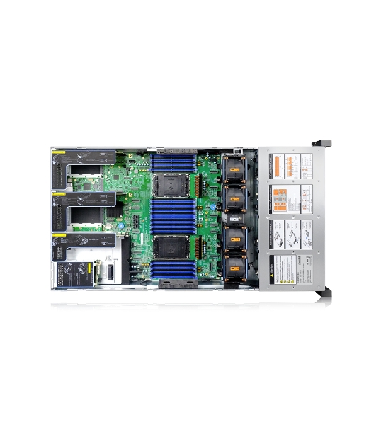 Серверная Платформа Gooxi SL201-D12R-NV-G4 2U Direct-attached Backplane 12_2.5/3.5 SAS/SATA/NVMe Hard Drive Bay Eagle-stream Server Barebone + 800W CRPS modules + standard rail kit
