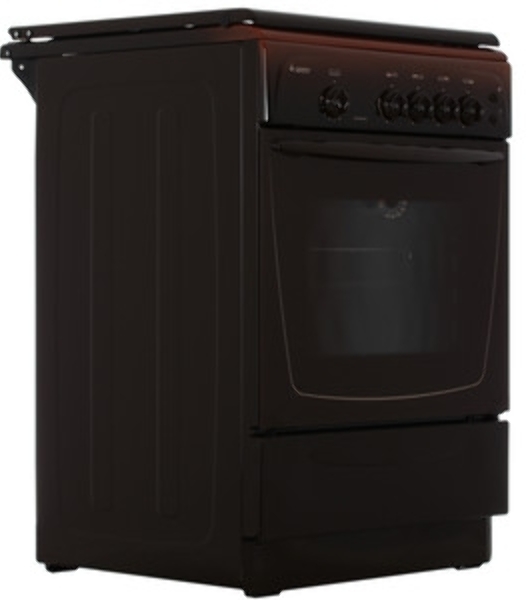 Плита газовая Gefest CG 60MC6 K83 коричневый, конфорок 4 шт, духовка 63 л, 60 см x 85 см x 60 см