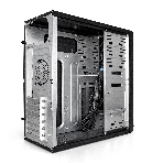 Компьютерный корпус Miditower ExeGate EX283215RUS CP-603UB Black, ATX, (CP350W, 80мм), 2*USB+2*USB 3.0, Audio, замок блокировки кнопки питания, фото3