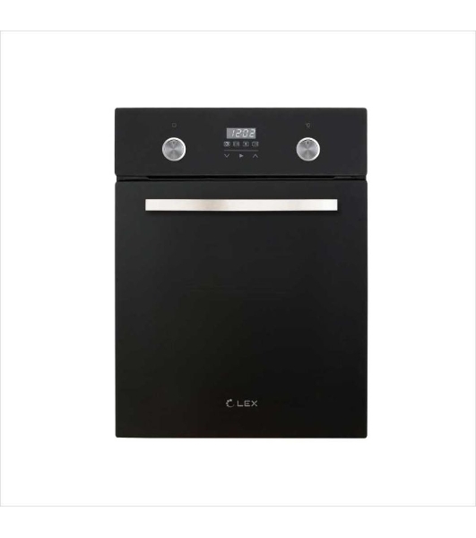 Духовой шкаф LEX EDP 4590 BL Matt Editionобъем 55л, LED таймер, 9 функций, встраиваемый