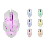Мышь проводная Defender Host MB-982 белый, 1000 dpi, USB, кнопки - 3, фото5