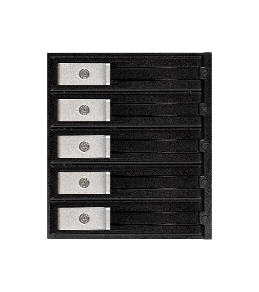 Корзина для HDD ExeGate EX289284RUS HS535-12G (универсальная, на 5*3,5' SATA3/12G SAS HDD, занимает 3*5,25' отсека)
