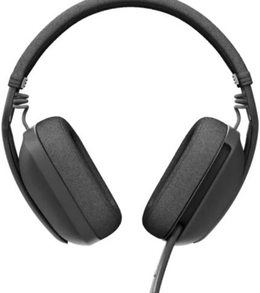 Гарнитура Logitech ZONE Vibe 100 серый, беспроводная, Bluetooth, до 20 ч