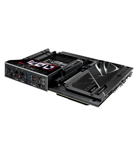 Материнская плата ASUS ROG MAXIMUS Z890 HERO BTF, LGA1851, Intel Z890, 4xDDR5, 4xSATA, 6xM.2, 1xPCIe 5.0 x16, 1xPCIe 4.0 x4, 1xPCIe x1, 1xHDMI, 2xUSB-C (Thunderbolt 4), 1xUSB-C 3.2 Gen 2, 4xUSB-A 3.2 Gen 2, 4xUSB-A 3.2 Gen 1, 2x2.5Gb LAN, Wi-Fi 7, Bluetooth 5.4, 2x3.5 мм, S/PDIF, 7.1, ATX