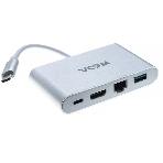 Кабель-адаптер USB3.1 Type-CM-->HDMI+USB3.0+RJ45+PD charging VCOM, фото12