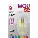 Мышь проводная Defender Host MB-982 белый, 1000 dpi, USB, кнопки - 3, фото6