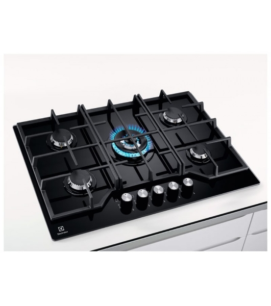 Газовая варочная панель Electrolux KGG75362K черный