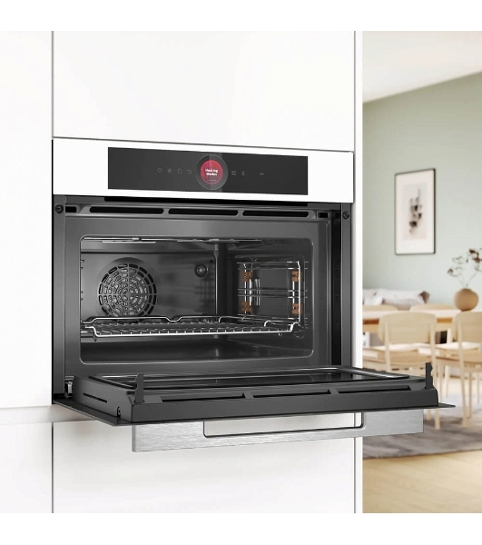 Встраиваемый духовой шкаф электрический Bosch CMG7241W1 белый