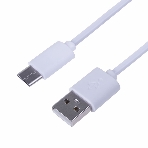 Шнур Rexant USB 3.1 type C (male)-USB 2.0 (male) 1 м белый, фото 1