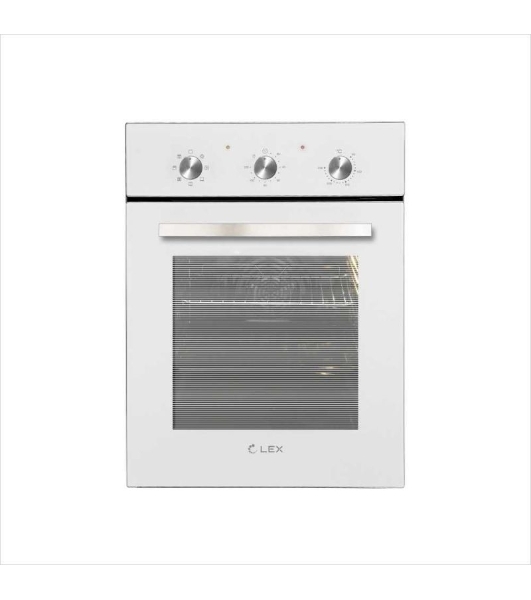 Духовой шкаф LEX EDM 4570 WH 55 л, таймер, 7 функций, встраиваемый