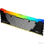 Оперативная память Kingston Fury Renegade, DDR4, 16Gb (2x8Gb), 3200MHz, CL16, DIMM, с радиаторами, RGB, черный, фото6