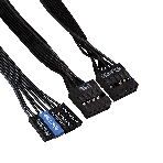 Компьютерный корпус Minitower ExeGate EX286426RUS BA-309-450W-8 (mATX, БП AA450 с вент. 8см, 2хUSB, HD аудио, черный), фото5