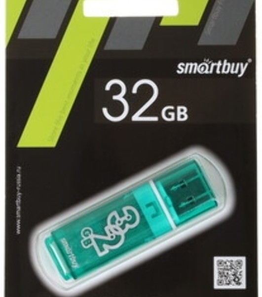 Флешка USB SmartBuy MC2 Metal Blue (SB032GbMC2), 32Gb, USB 2.0, R/W 25/15, синий/серебристый