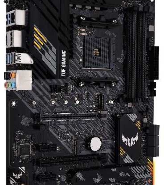 Материнская плата ASUS TUF GAMING B550-PLUS, AM4, AMD B550, 4xDDR4, 6xSATA, 2xM.2, 1xPCIe 4.0 x16, 1xPCIe 3.0 x16, 3xPCIe x1, 1xHDMI, 1xDP, 1x 2.5Gb LAN, 4xUSB-A 3.2 Gen 1, 1xUSB-A 3.2 Gen 2, 2xUSB-A 2.0, 1xUSB-C 3.2 Gen 2, 5x3.5 мм, 7.1, ATX