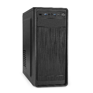 Компьютерный корпус Miditower ExeGate XP-332UC (ATX, без БП, 2хUSB 3.0/1хTypeC, аудио, черный)