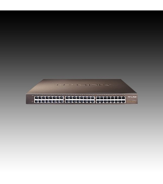 Коммутатор сетевой TP-Link SMB TL-SG1048 Коммутатор 48-port Gigabit Switch, 1U 19-inch rack-mountable steel case
