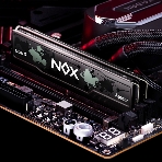 Оперативная память Apacer Nox, DDR5, 16GB (1x16 GB), 5600 MHz, CL40, DIMM, радиатор, серый, черный, фото2
