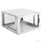 Шкаф телеком. настенный разборный 6U (600х520) дверь металл (ШРН-Э-6.500.1), фото28