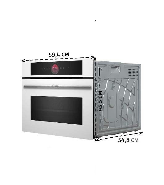 Встраиваемый духовой шкаф электрический Bosch CMG7241W1 белый