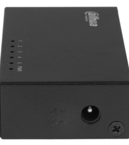 Коммутатор Dahua DH-PFS3005-5GT, 5×1 Гбит/с, неуправляемый