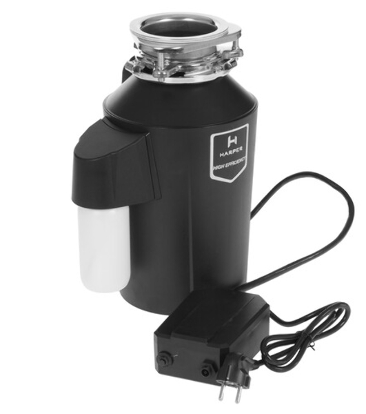Измельчитель пищевых отходов HARPER HWD-400D03