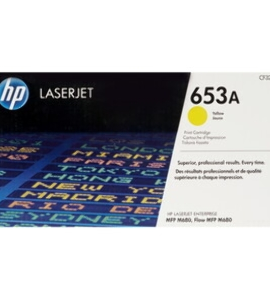 Тонер Картридж HP 653A CF322A желтый для HP MFP M680 (16000 стр.)