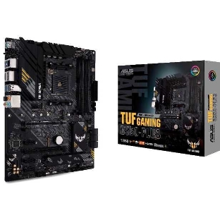 Материнская плата ASUS TUF GAMING B550-PLUS, AM4, AMD B550, 4xDDR4, 6xSATA, 2xM.2, 1xPCIe 4.0 x16, 1xPCIe 3.0 x16, 3xPCIe x1, 1xHDMI, 1xDP, 1x 2.5Gb LAN, 4xUSB-A 3.2 Gen 1, 1xUSB-A 3.2 Gen 2, 2xUSB-A 2.0, 1xUSB-C 3.2 Gen 2, 5x3.5 мм, 7.1, ATX