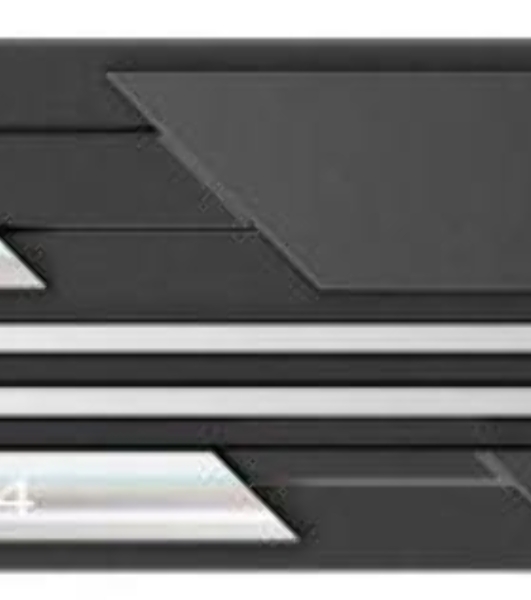 Накопитель SSD Netac NV5000, 1Tb, M.2 2280, PCIe 4.0 x4, NVMe, R/W 5000/4400, с радиатором