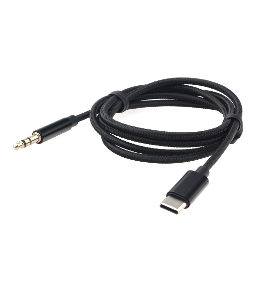 Кабель-переходник USB Cablexpert CCAB-CM35M-1M-B, Type-C/Jack3.5, Mobile, 1м, черный, коробка