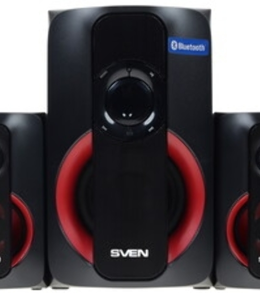 Акустическая система SVEN MS-304 черный ~ 230 В, 50 Гц, сабвуфер: 159х 272 х 245, вес 3,3