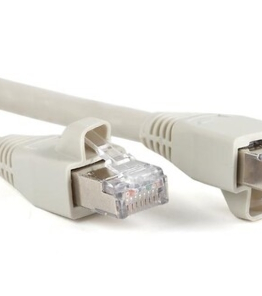 Патч-корд Hyperline PC-LPM-STP-RJ45-RJ45-C6a-5M-LSZH-GY Патч-корд FTP, Cat.6a, LSZH, 5 м, серый