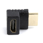 Переходник HDMI-HDMI Cablexpert A-HDMI270-FML, 19F/19M, угловой соединитель 270 градусов, золотые разъемы, пакет, фото5