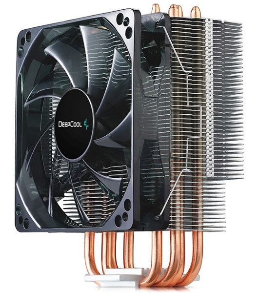 Кулер Deepcool GAMMAXX 400 BLUE BASIC серебристый 120мм алюминий+медь 1500rpm 30db 4-pin 130W 154мм