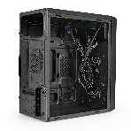 Компьютерный корпус Minitower ExeGate mEVO-7803 (mATX, без БП, 2*USB+1*USB 3.0, HD аудио, черный, 2 вент. 12см с RGb подсветкой), фото6
