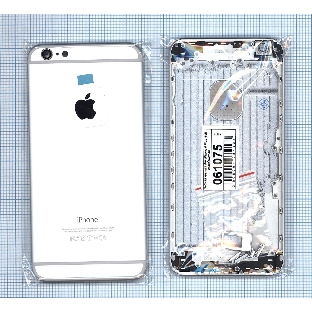 Задняя крышка для iPhone 6 Plus (5.5) серебристый