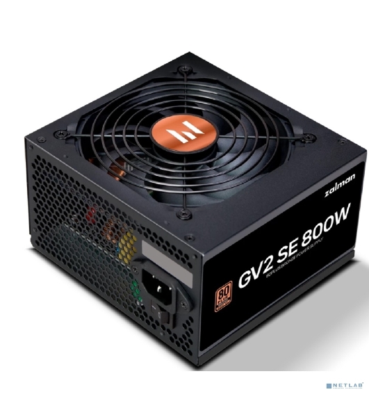 Блок питания Zalman ZM800-GV2SE, 800W, 120мм, черный