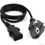 Кабель питания Cablexpert PC-186-1M, 1м, Schuko- C13, 6А, черный, с заземлением, фото3